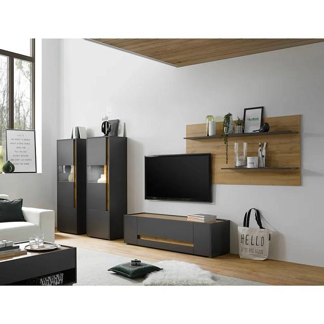 Стенка Анси-11 Антрацит