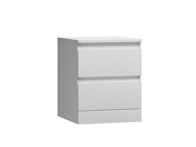 Тумба прикроватная Мальм Белый