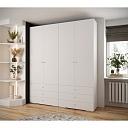 Шкаф распашной Люксор - 4.6 Белый