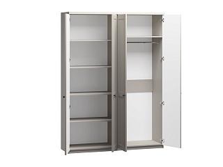 Шкаф распашной София РАХ - 3 МДФ Кашемир