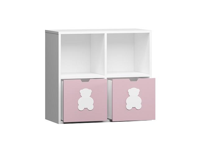 Стеллаж Kids - 7 Розовый Лайт