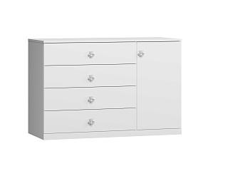 Комод Скарабей - 2 МДФ Белый