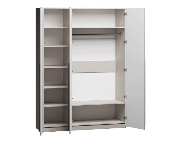 Шкаф распашной Микос - 3 МДФ Кашемир