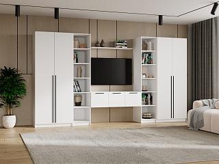 Стенка Лорена Пакс - 16 Белый