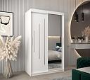 Шкаф-купе Валмиера NEW - 3 Белый