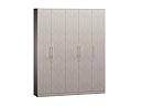 Шкаф распашной Дольче - 5 МДФ Кашемир