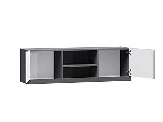 Антресоль Стрекоза - 2 МДФ Графит