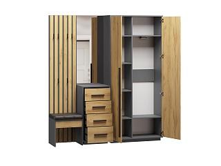 Прихожая Неаполь - 2 Графит