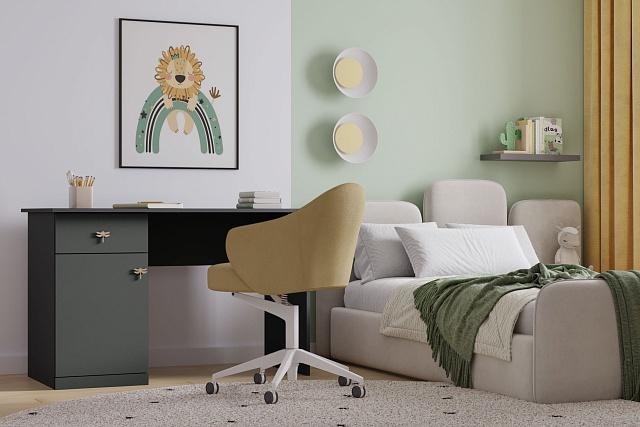 Письменный стол Стрекоза - 5 МДФ Графит