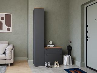 Прихожая Квели - 5 Графит