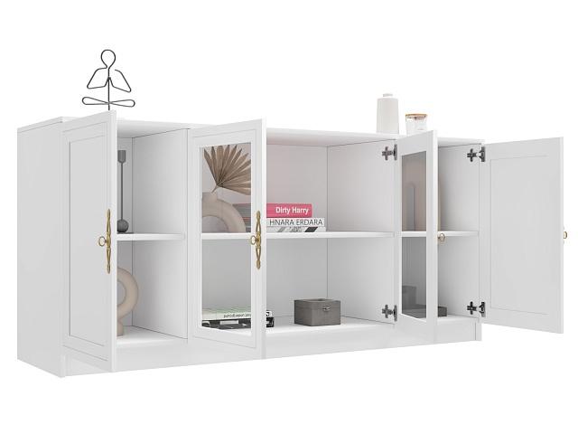 Комод Карлос - 077 Белый