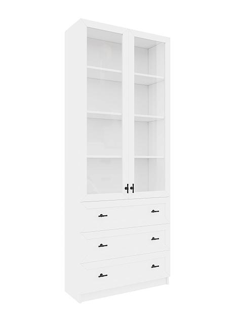 Стеллаж Билли Хелена - 39 Белый / Черный