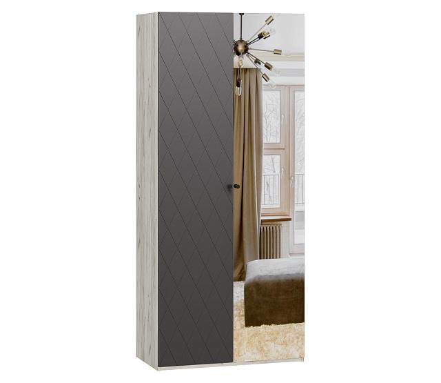 Шкаф распашной Колорадо - 2 с зеркалом МДФ