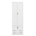 Шкаф распашной Карлос - 041 Белый
