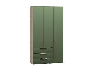 Шкаф распашной Кайси МДФ - 6 Шарли Green