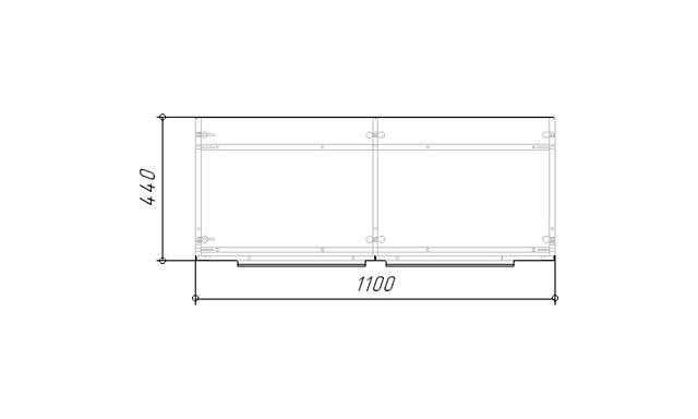 Тумба Лорена Пакс - 1 Кашемир