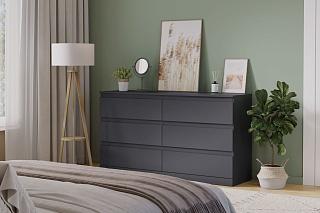 Комод Мальм - 23 Графит