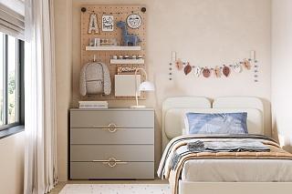 Комод Белиз - 4 Кашемир