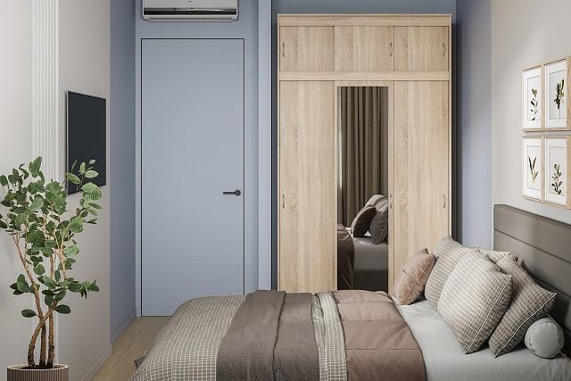 Шкаф-купе Миллениум-3 Дуб Сонома с антресолью