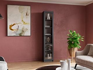 Стеллаж Билли Стольмин стекло Графит