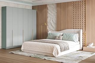 Шкаф распашной Солфорд - 6 Зеленый Айсберг