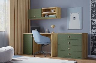 Антресоль Скарабей - 3 МДФ Пантано