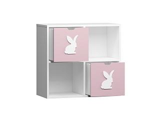 Стеллаж Kids - 6 Розовый Лайт