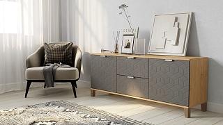 Комод Марвин Йорк - 1 Графит