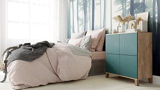 Комод Марвин Йорк - 5 Аквамарин