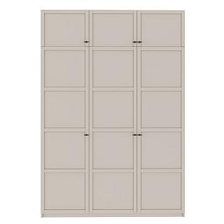 Шкаф распашной Скаген - 3 с антресолью Сантьяго