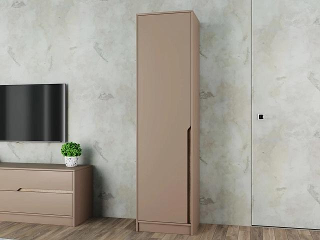 Шкаф распашной Бонди - 1 Капучино