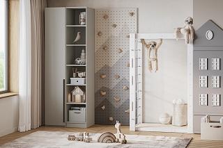 Шкаф распашной Хейсон - 27 Кашемир