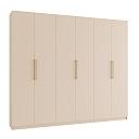 Шкаф распашной Калифорния - 6 Сатин