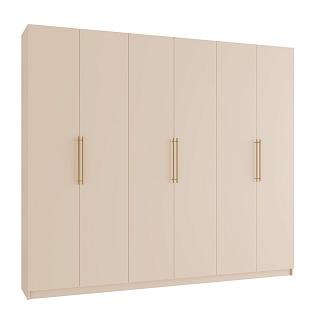 Шкаф распашной Калифорния - 6 Сатин