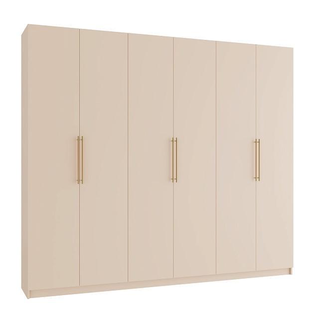 Шкаф распашной Калифорния - 6 Сатин