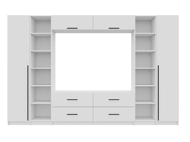 Стенка Лорена Пакс - 1 Белый