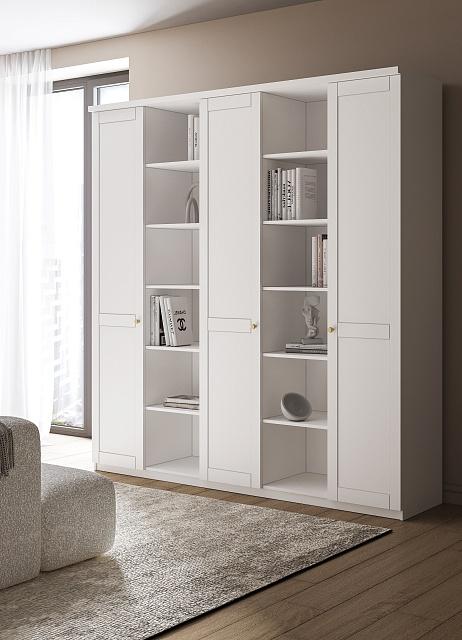 Шкаф распашной София РАХ - 26 МДФ Белый