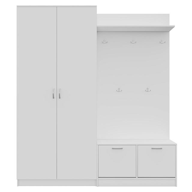 Прихожая Ольга - 2 Белый