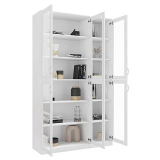 Книжный шкаф Библиограф - 3 №2 Белый