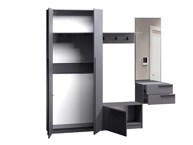 Прихожая Лорена Пакс - 5 Графит