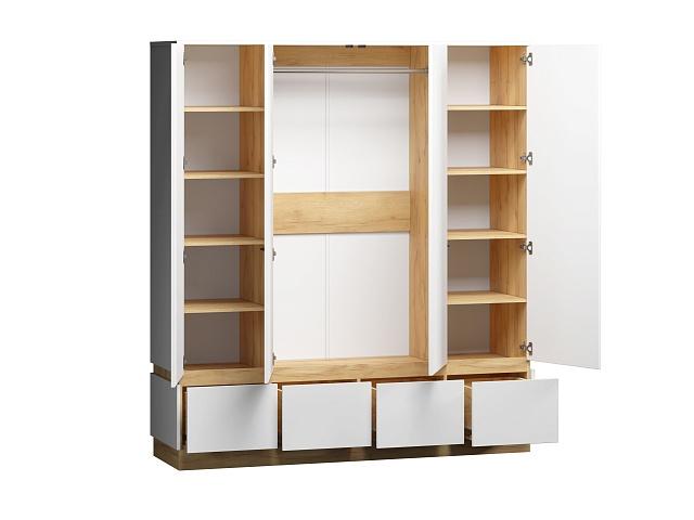 Шкаф распашной Exeed - 4 Белый