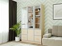 Книжный шкаф Альма - 19 Дуб Молочный