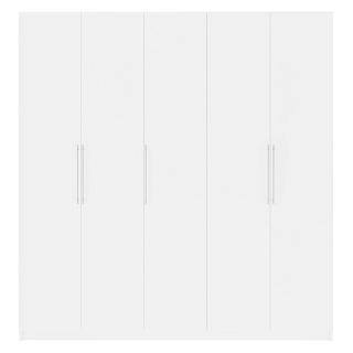 Шкаф распашной Калифорния - 5 Белый