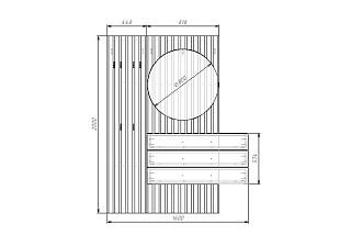 Прихожая Неаполь - 1 Кашемир