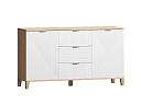 Комод Марвин 4.1 фрезеровка 8+11 Белый