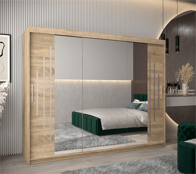 Шкаф-купе Валмиера NEW - 6 Дуб Сонома