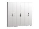 Шкаф распашной Ливан - 6 Белый