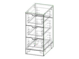 Комод Генри - 5 МДФ Белый