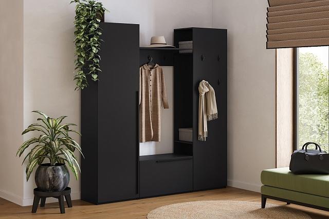 Прихожая Лорена Пакс - 4 Черный