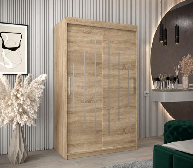 Шкаф-купе Валмиера NEW - 2 Дуб Сонома